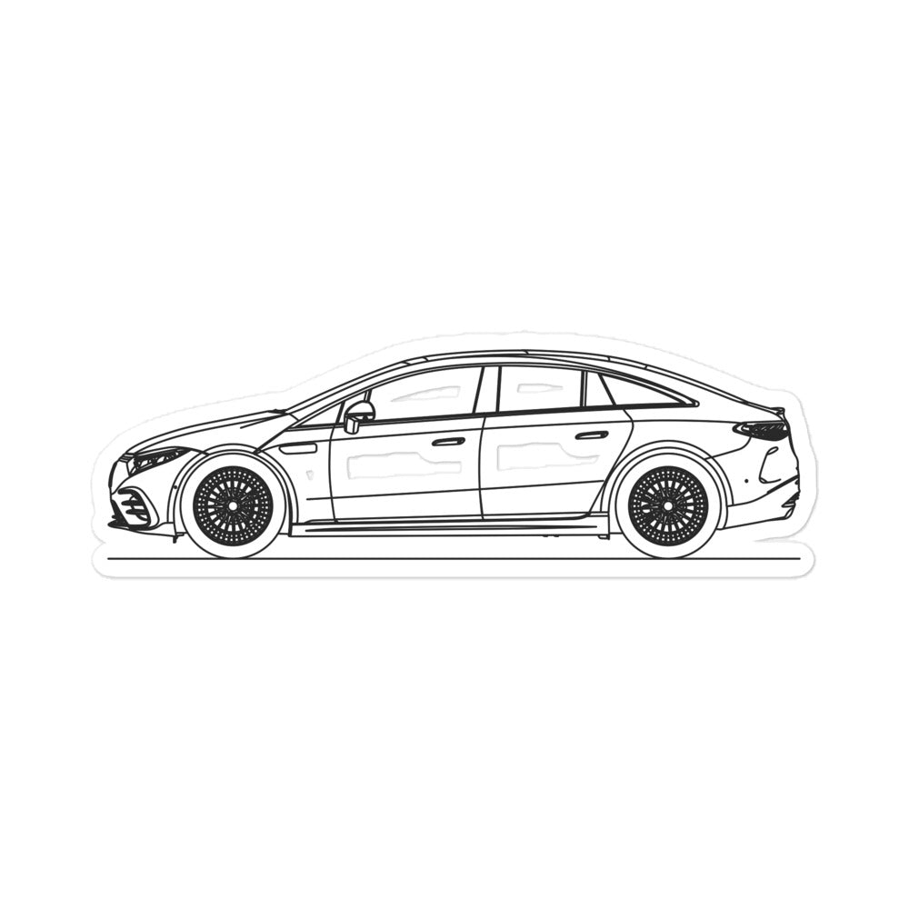 Mercedes-Benz EQS V297 Sticker – Artlines Design