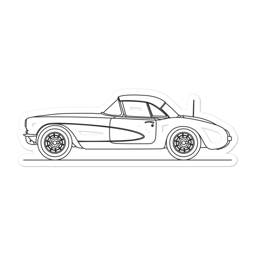 Chevrolet Corvette C1 Sticker – Artlines Design