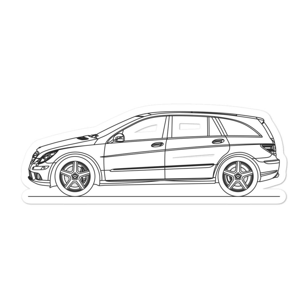 Mercedes-Benz R 63 AMG W251 Sticker – Artlines Design