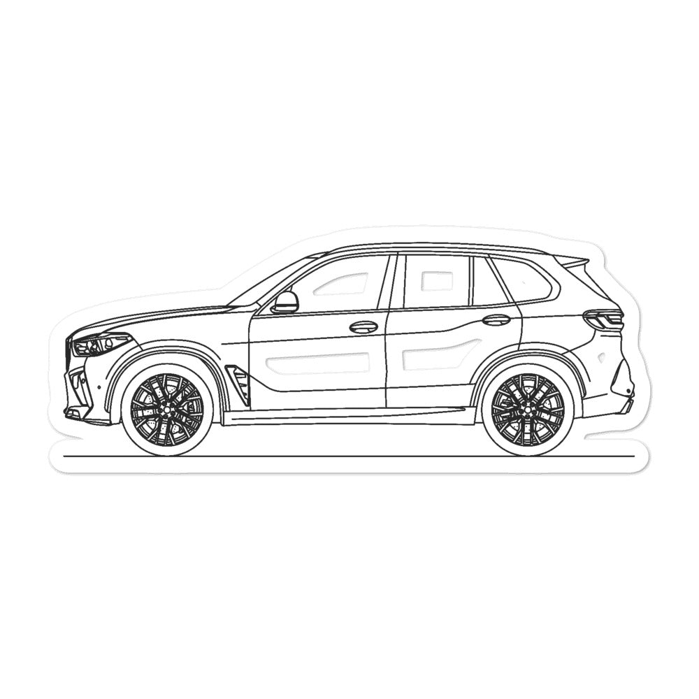 BMW F95 X5 M Competition Sticker – Artlines Design