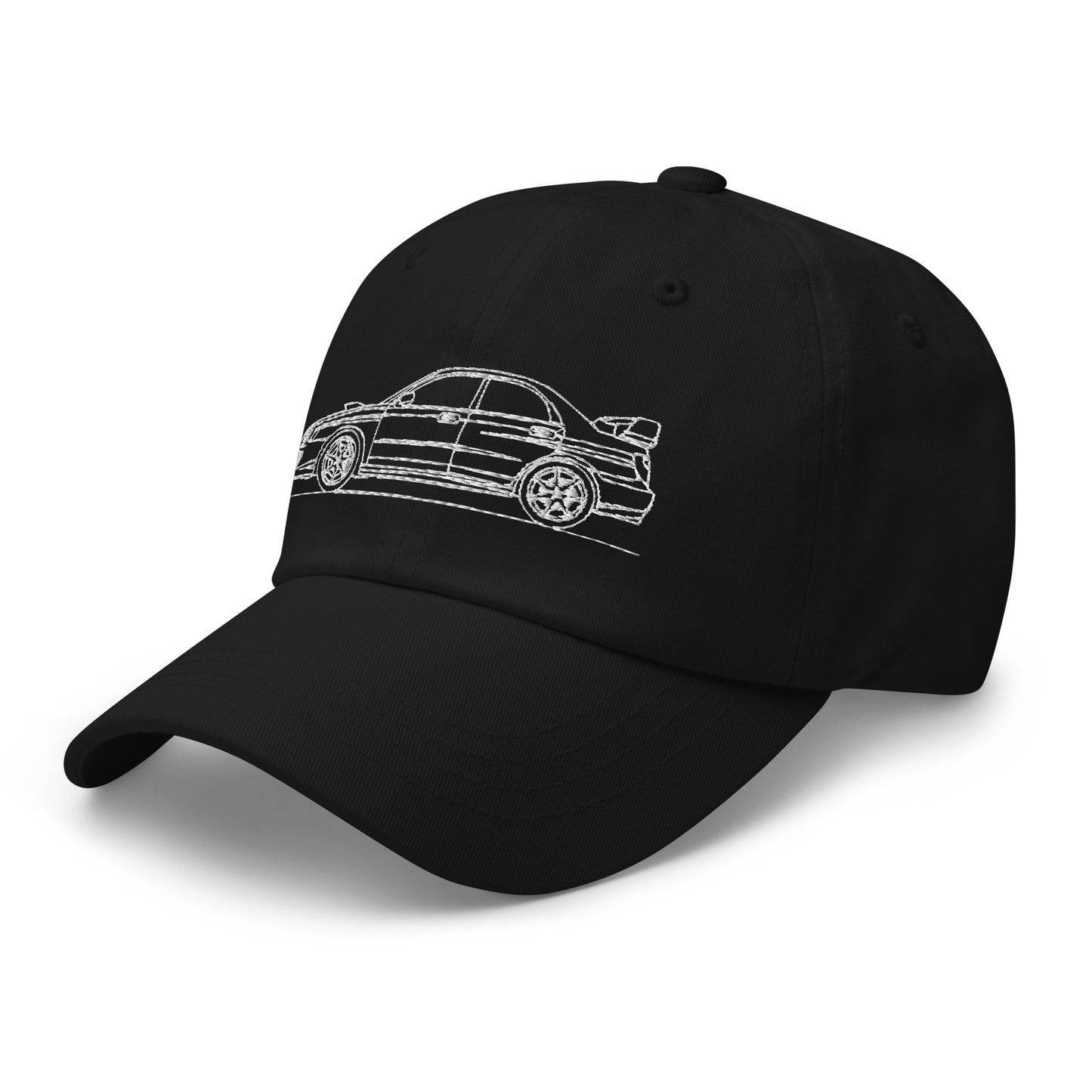 Classic dad hat in black with stylish design