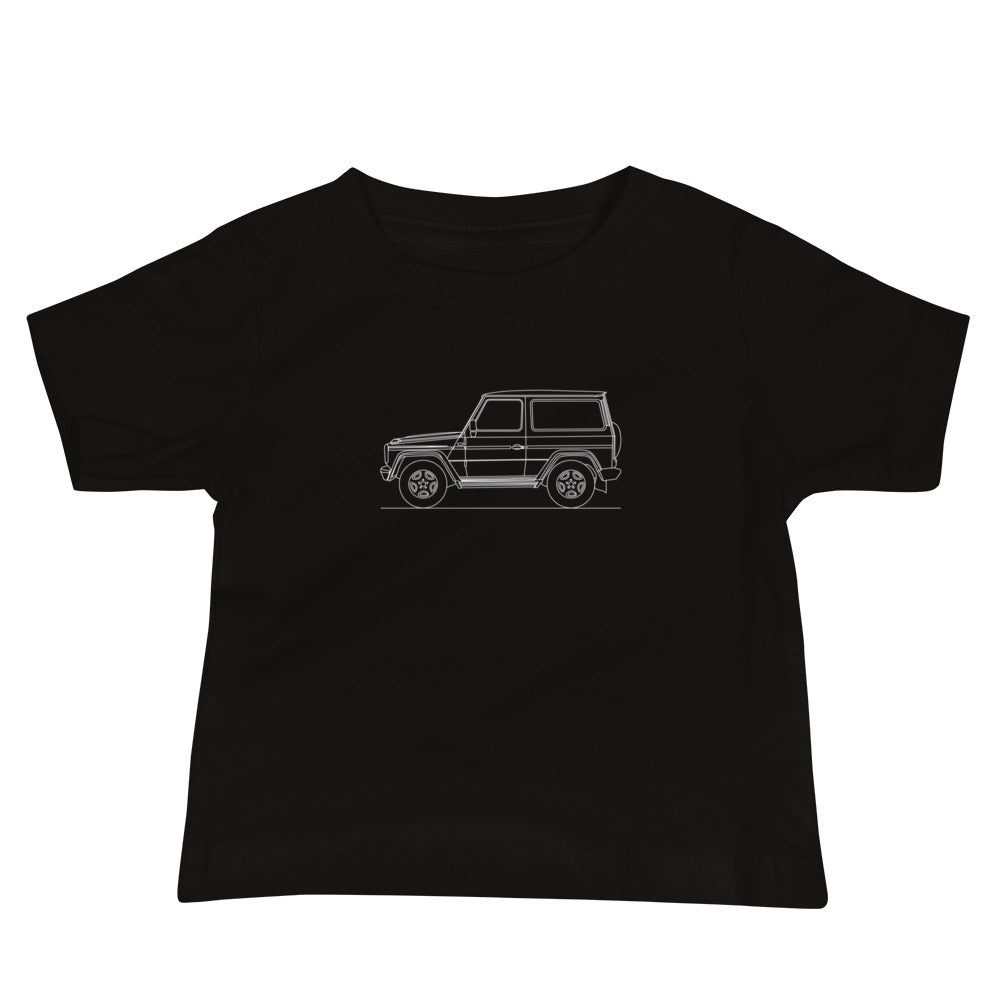 G-Wagon G500 Short Wheelbase Outline T-shirt design