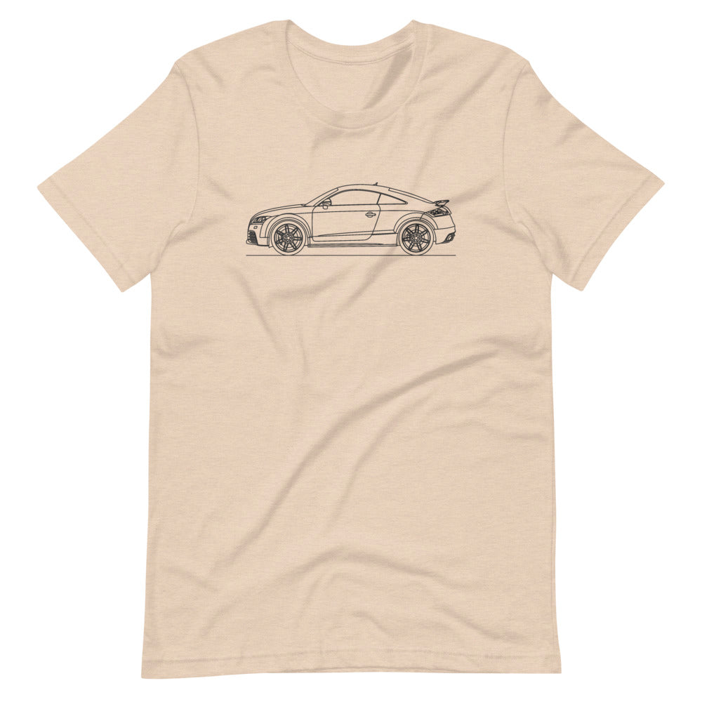 Audi 8J TT RS t-shirt design displayed