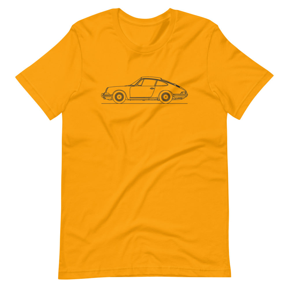 Porsche 911 Classic Silhouette T-shirt design