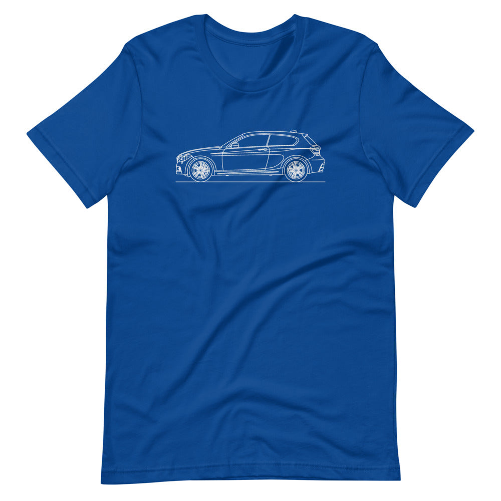 BMW F21 M135i Silhouette t-shirt design display