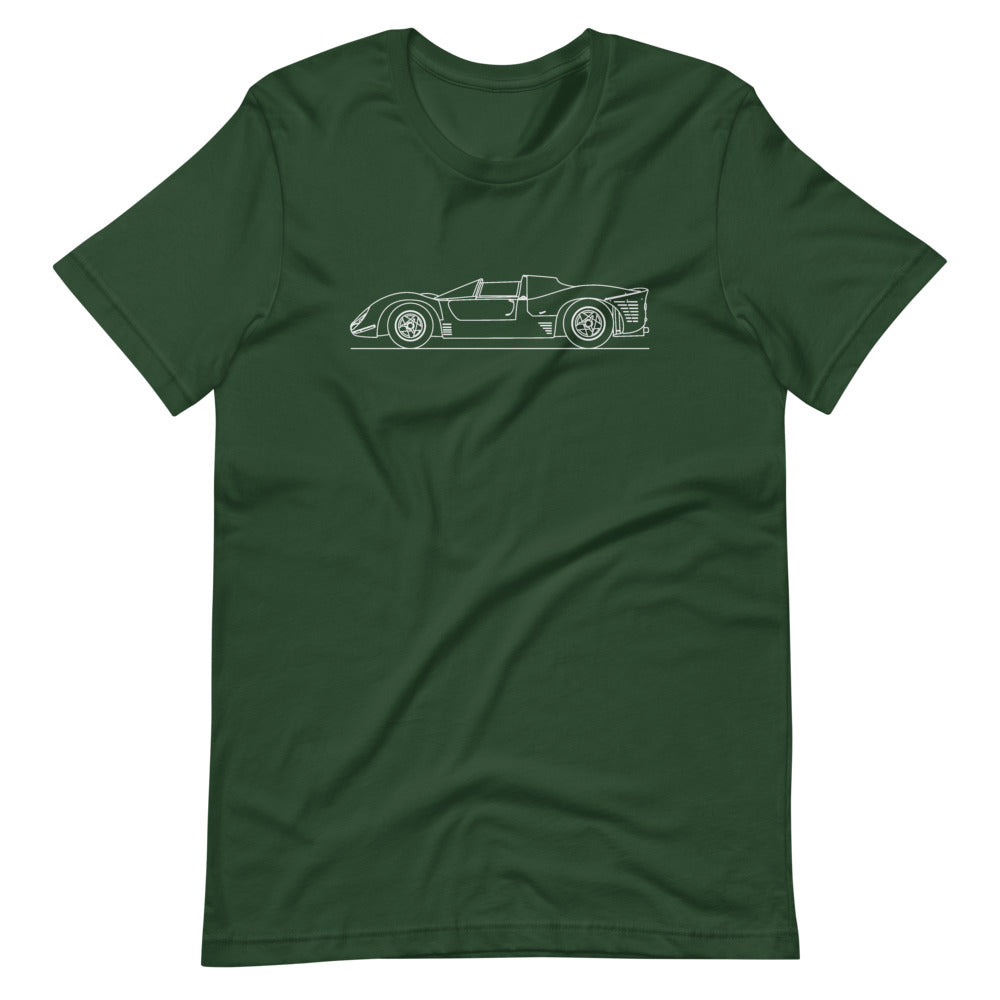 Ferrari 330 P4 t-shirt in vibrant colors