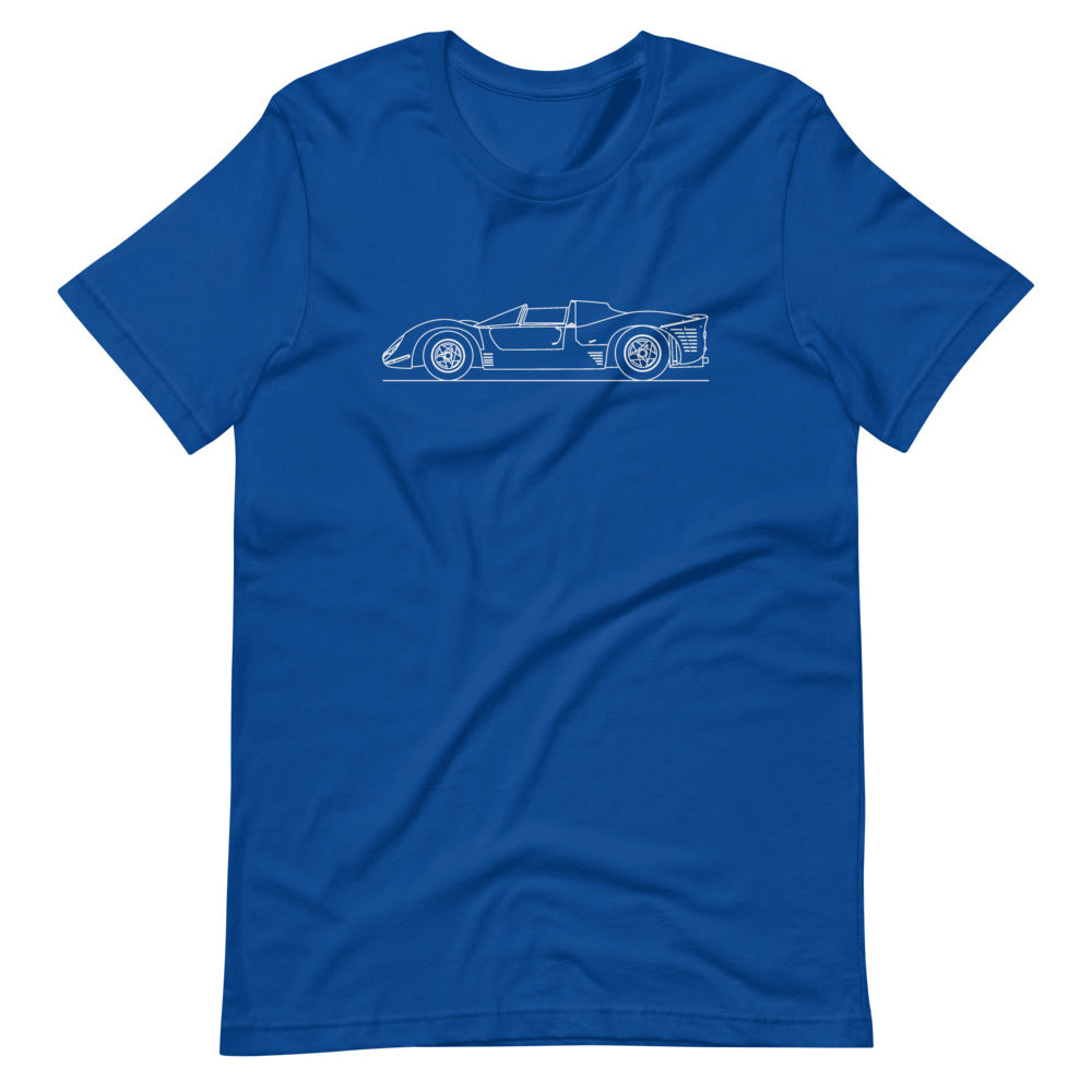 Ferrari 330 P4 t-shirt design in red