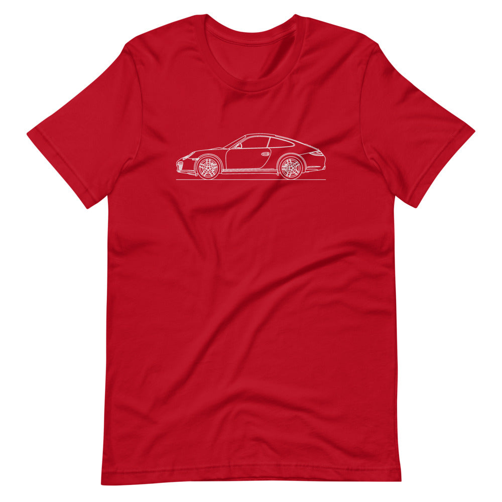 Porsche 911 997.2 t-shirt in vibrant design