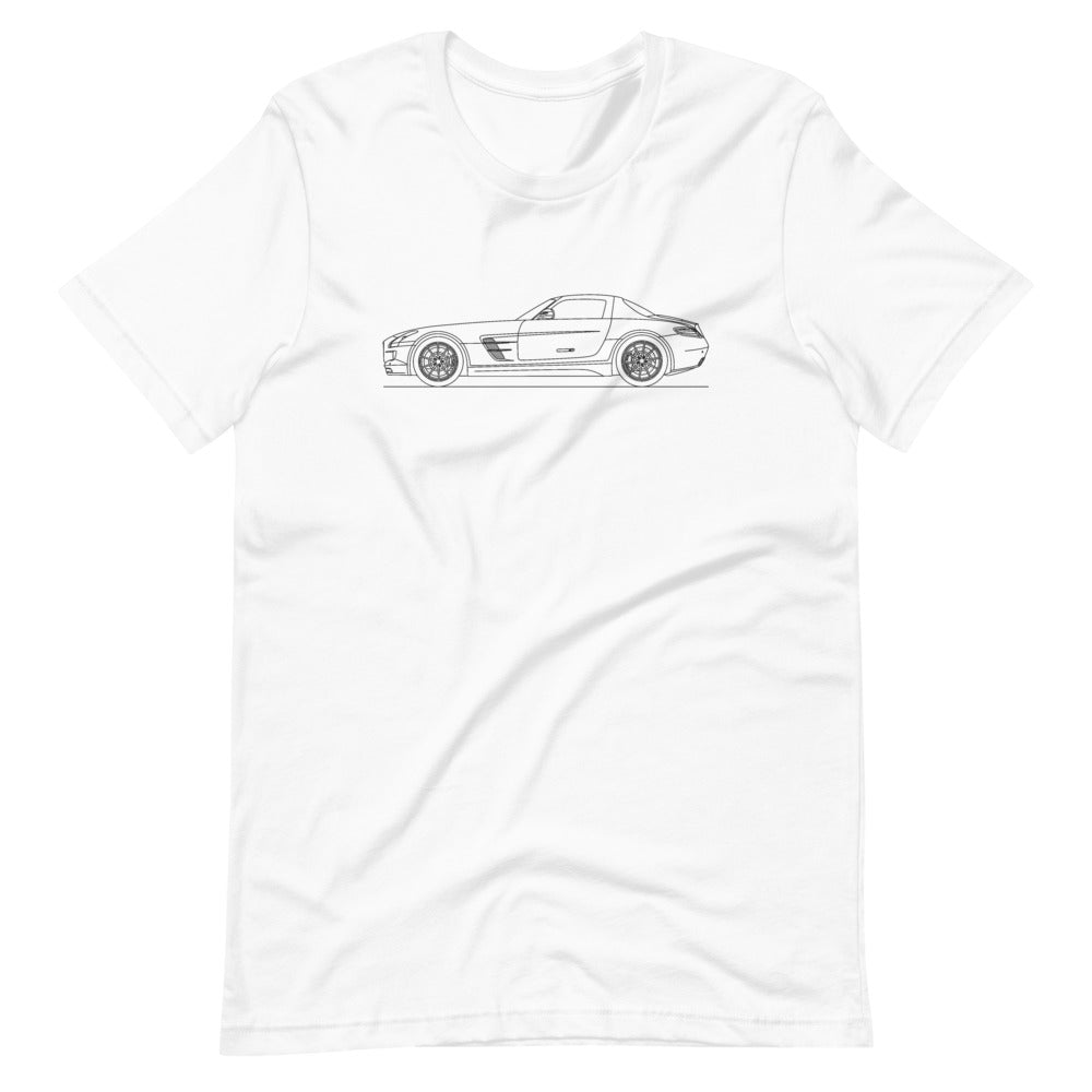 Mercedes-Benz SLS AMG R197 t-shirt design