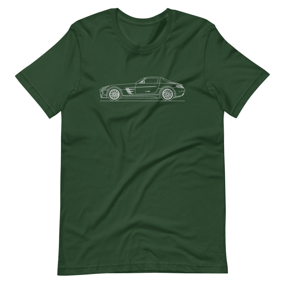 Mercedes-Benz SLS AMG R197 T-shirt design