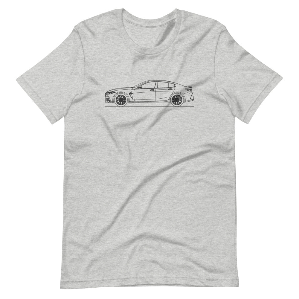 BMW G15 M8 Gran Coupe t-shirt design.