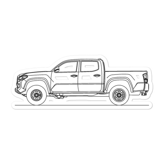 Toyota Tacoma N300 TRD Outline sticker design