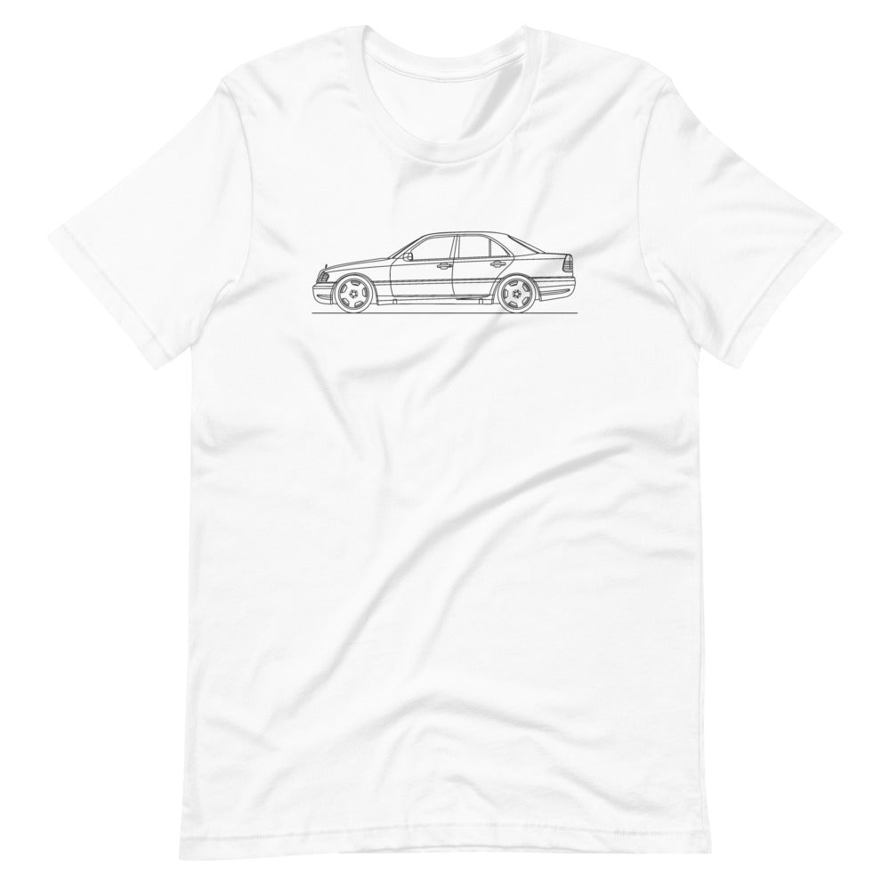 Mercedes-Benz W202 C43 AMG t-shirt design