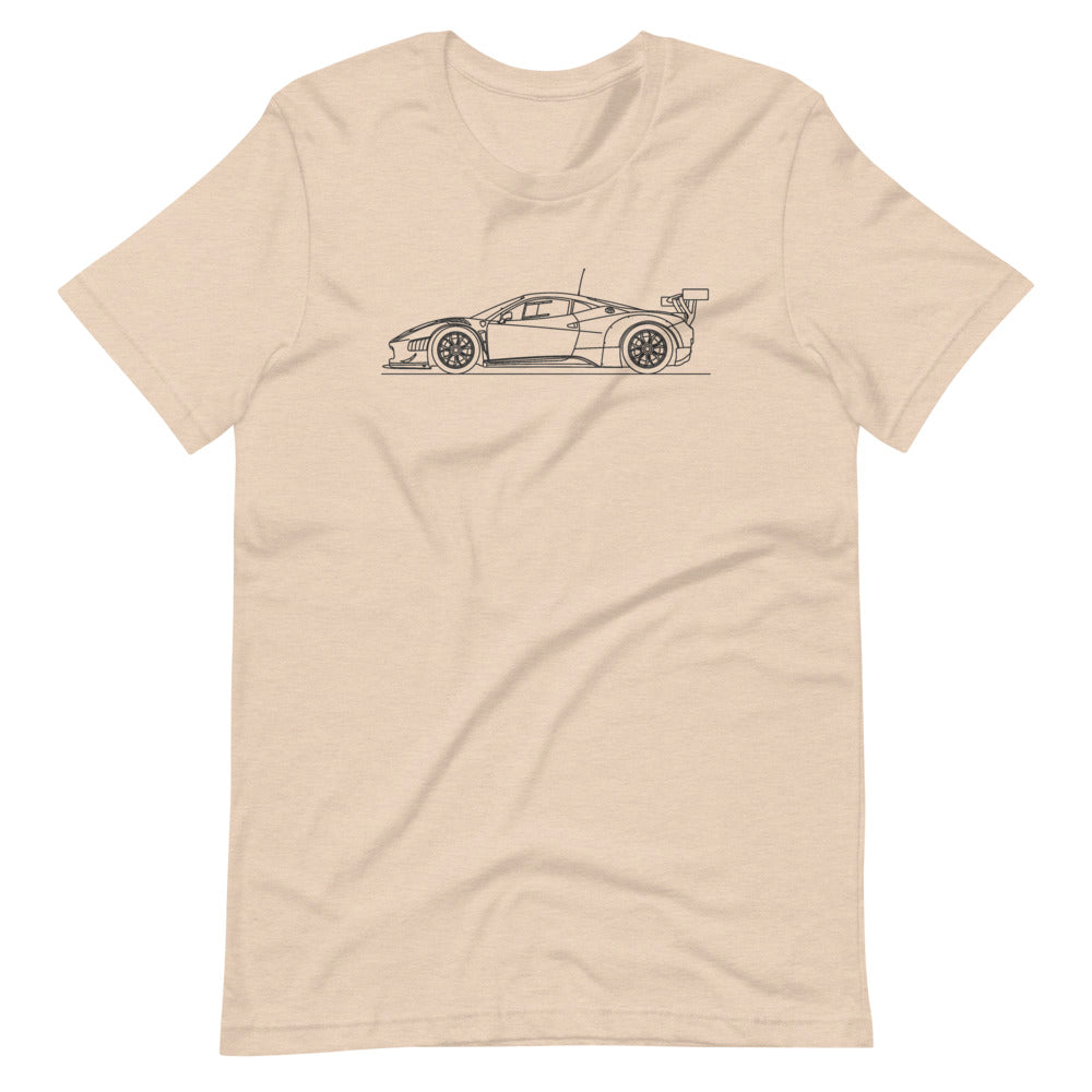 Ferrari 458 GT3 t-shirt design in image