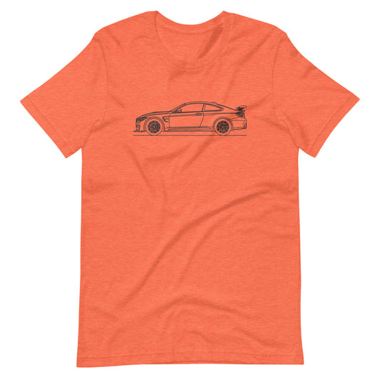 BMW F82 M4 GTS silhouette t-shirt design