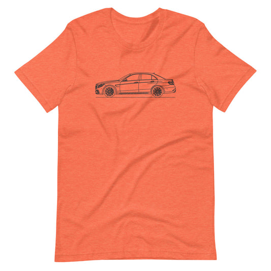 Mercedes-Benz E 63 AMG Sedan Outline t-shirt design