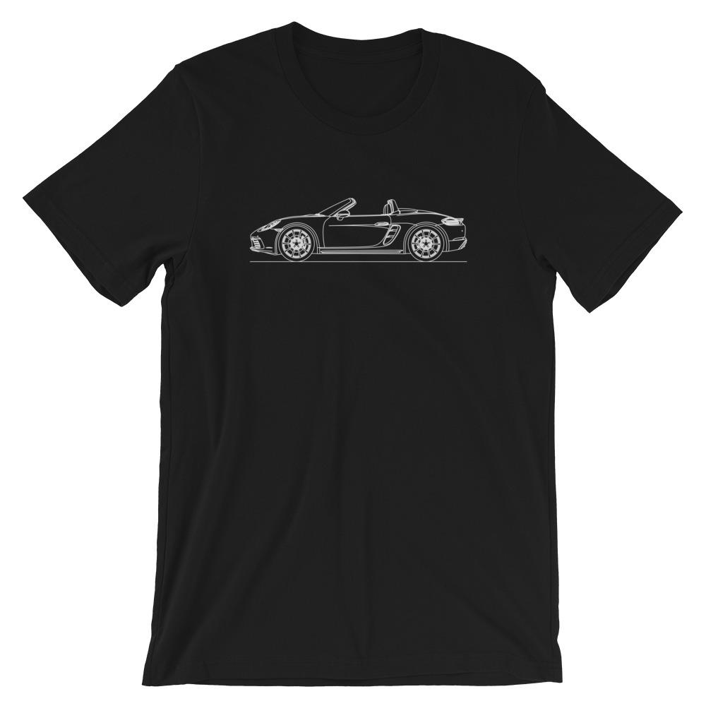 Porsche Boxster S 718 t-shirt design