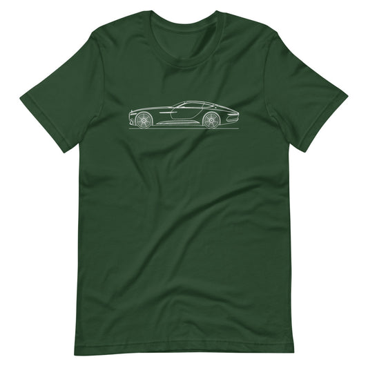 Mercedes-Maybach Vision 6 silhouette T-shirt design