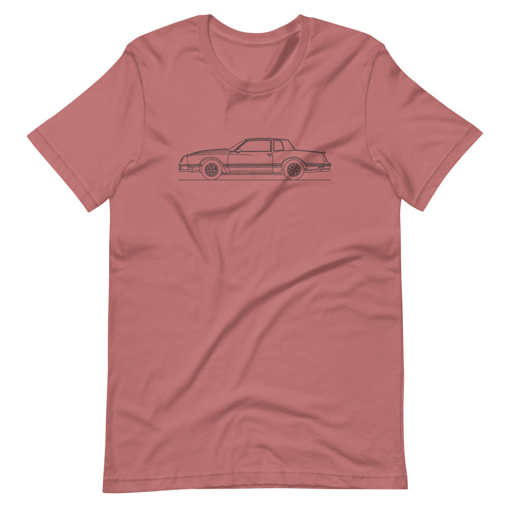 Chevrolet Monte Carlo SS 4th Gen Outline t-shirt design