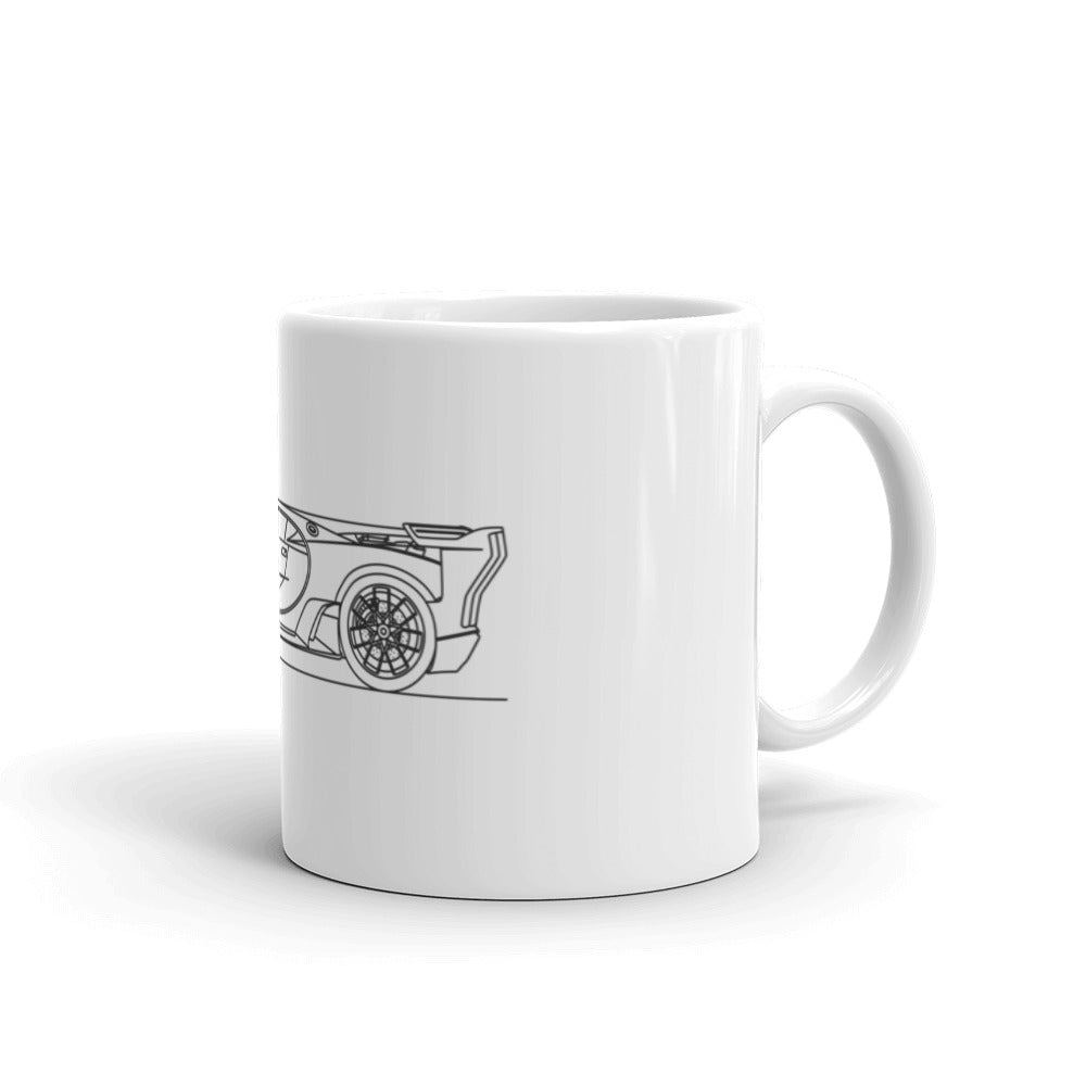 Bugatti Chiron Vision GT mug in 15oz size