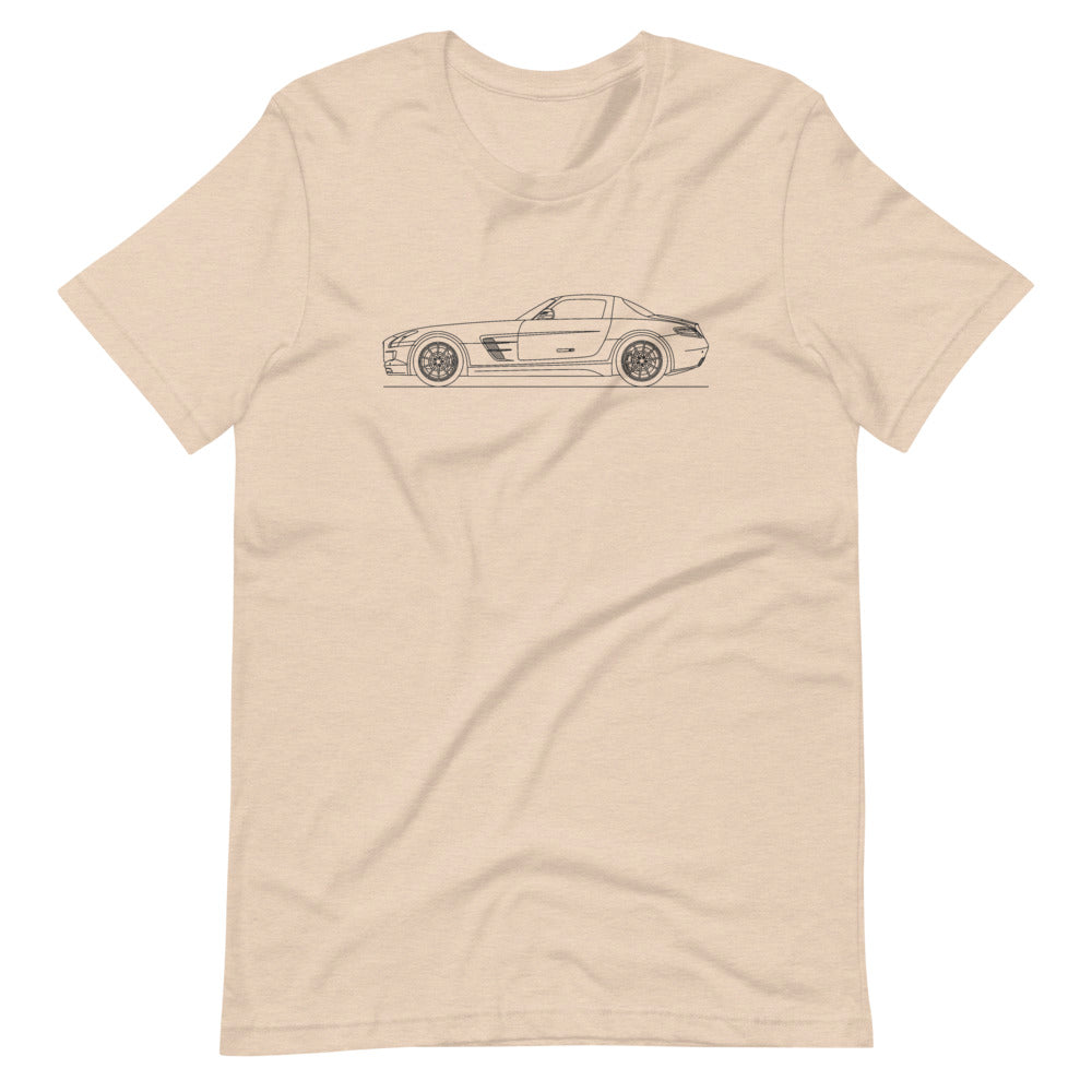 Mercedes-Benz SLS AMG R197 t-shirt design