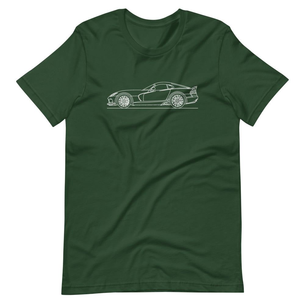 Dodge Viper 3rd Gen Silhouette T-shirt design