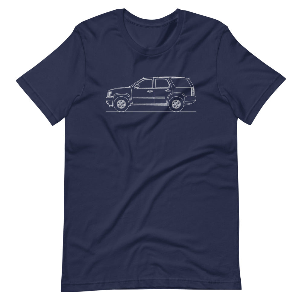 Chevrolet Tahoe GMT900 outline t-shirt design