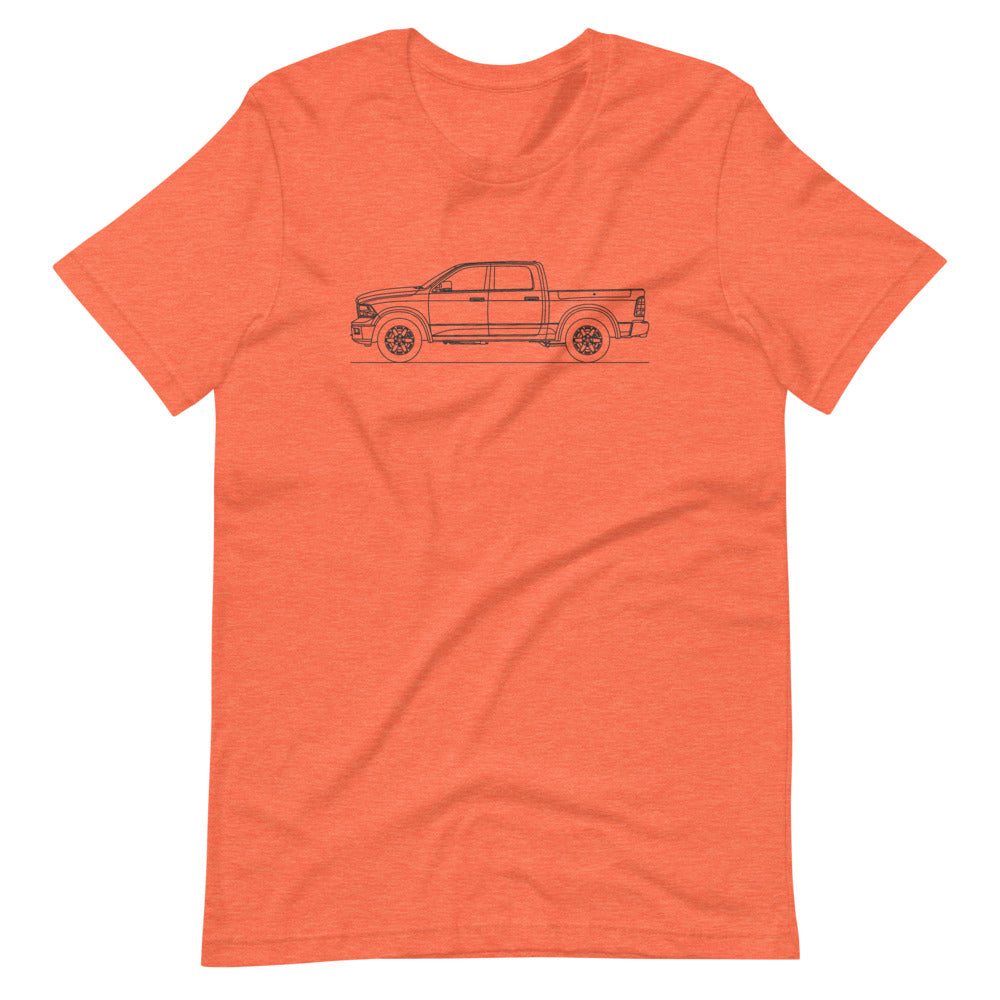 Dodge RAM 1500 DS silhouette t-shirt design