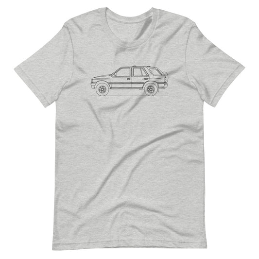 Isuzu Rodeo Outline T-shirt in soft fabric