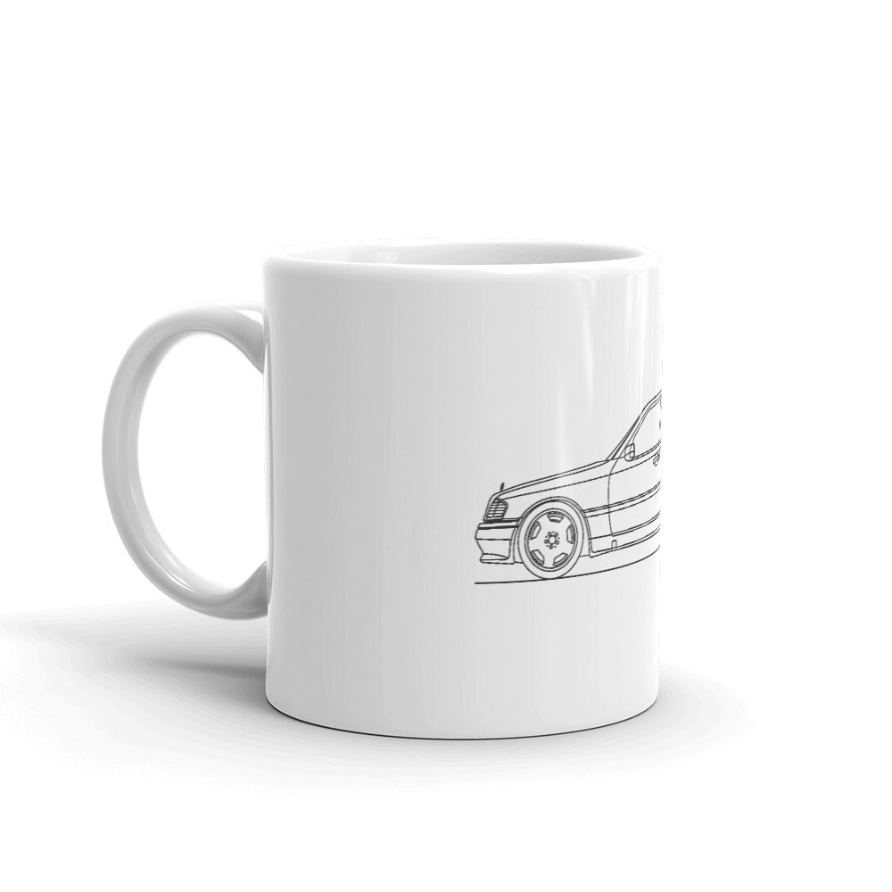 Mercedes-Benz W202 C 36 AMG mug design