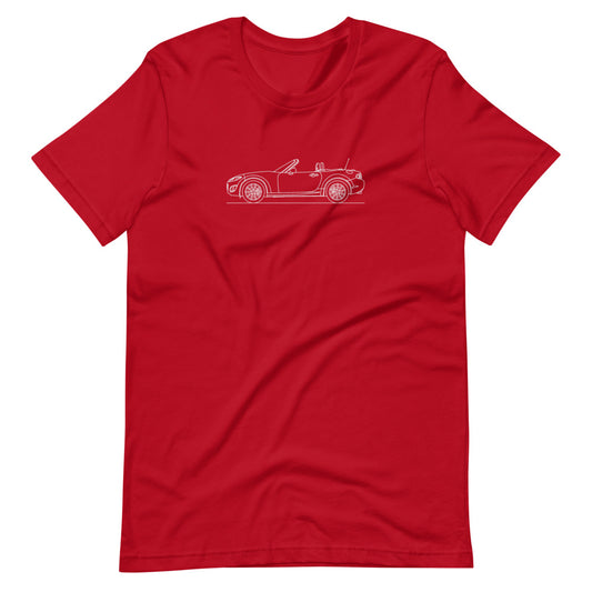 Mazda MX-5 Miata NC silhouette T-shirt design