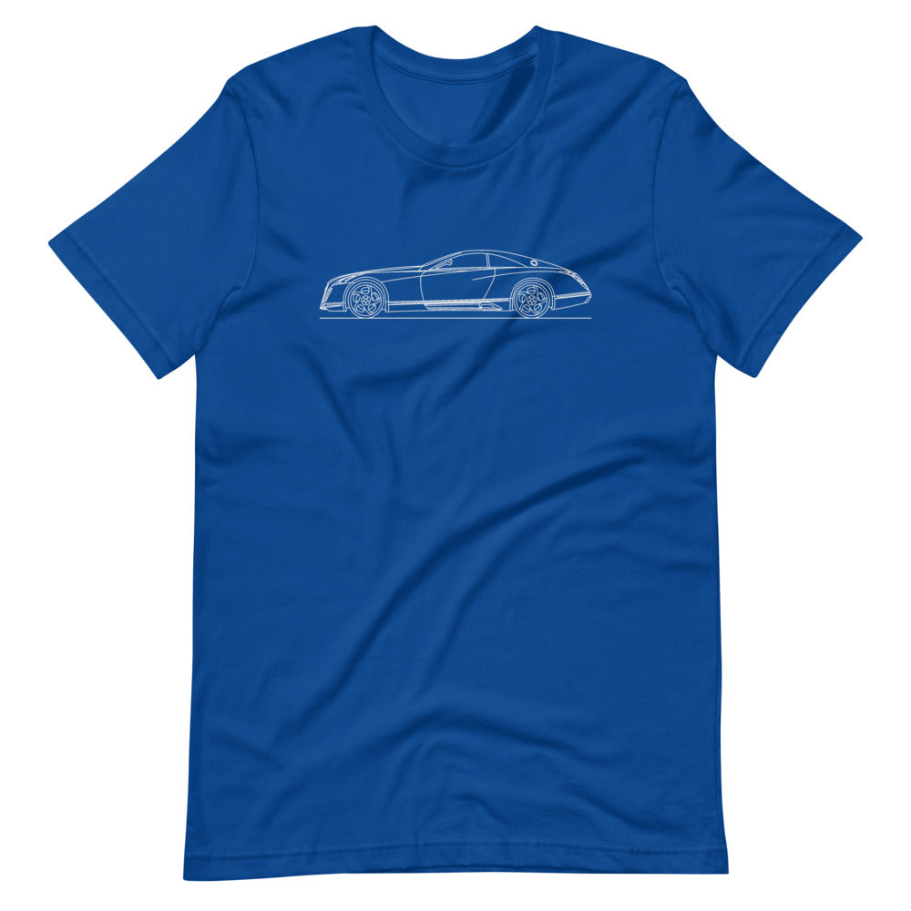 Mercedes Maybach Exelero t-shirt design displayed