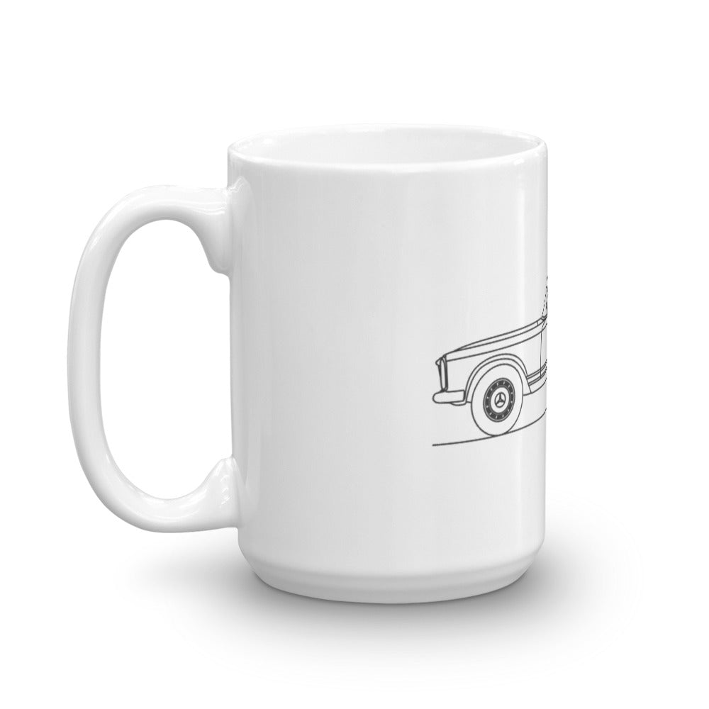 Mercedes-Benz W113 280 SL mug in image.