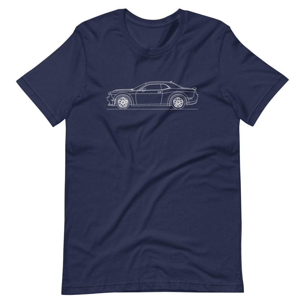 Dodge Challenger R/T 3rd Gen Silhouette t-shirt design