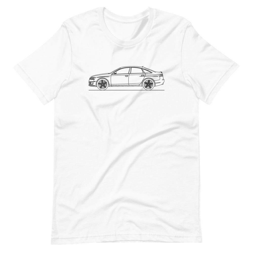 audi c6 rs6 sedan t-shirt design