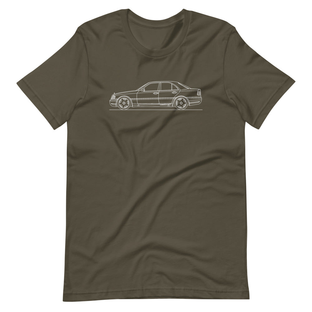 Mercedes-Benz W202 C43 AMG t-shirt design