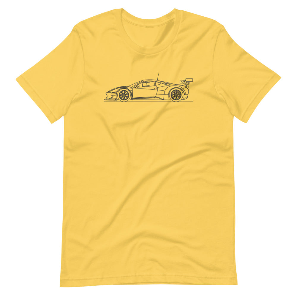 Ferrari 458 GT3 t-shirt in vibrant colors