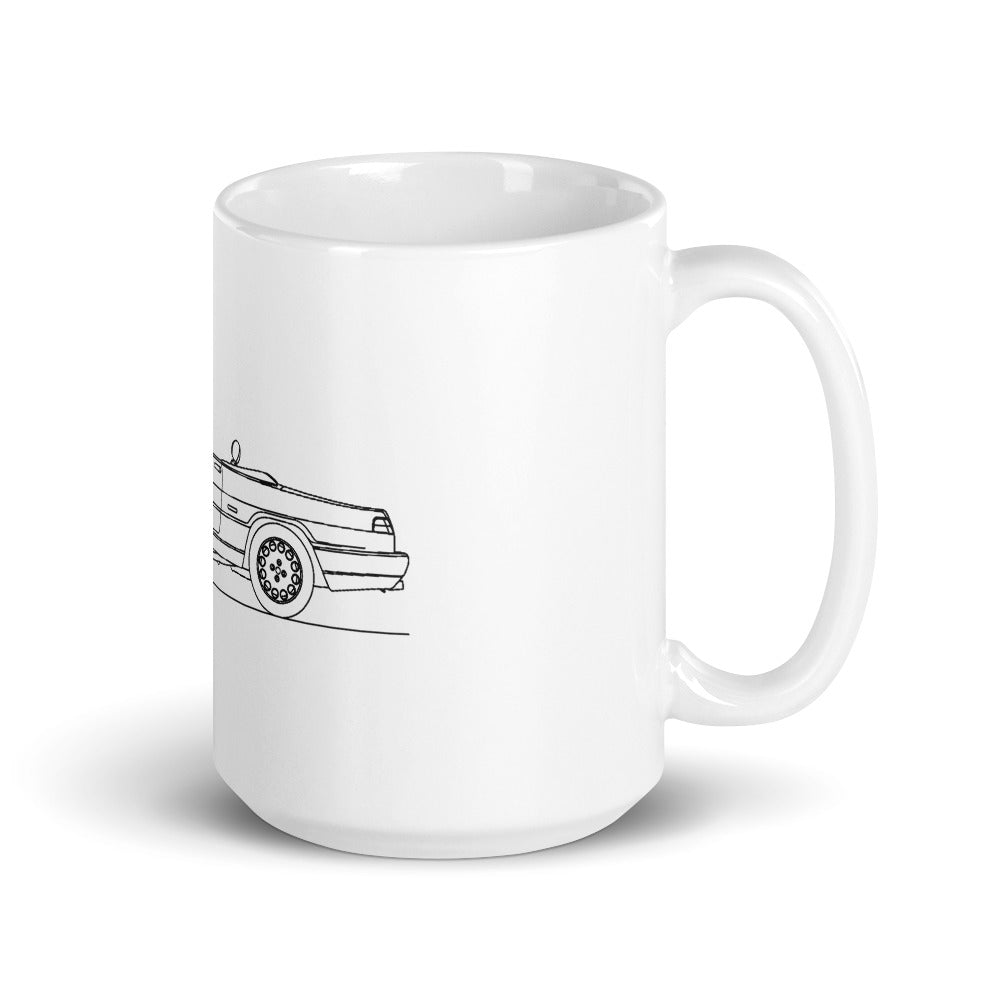 Alfa Romeo Spider Series 4 mug design.