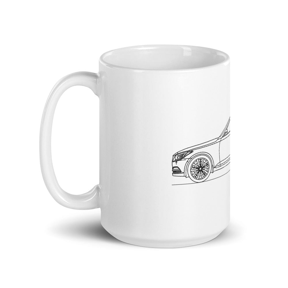 Hyundai Genesis G80 mug with stylish design