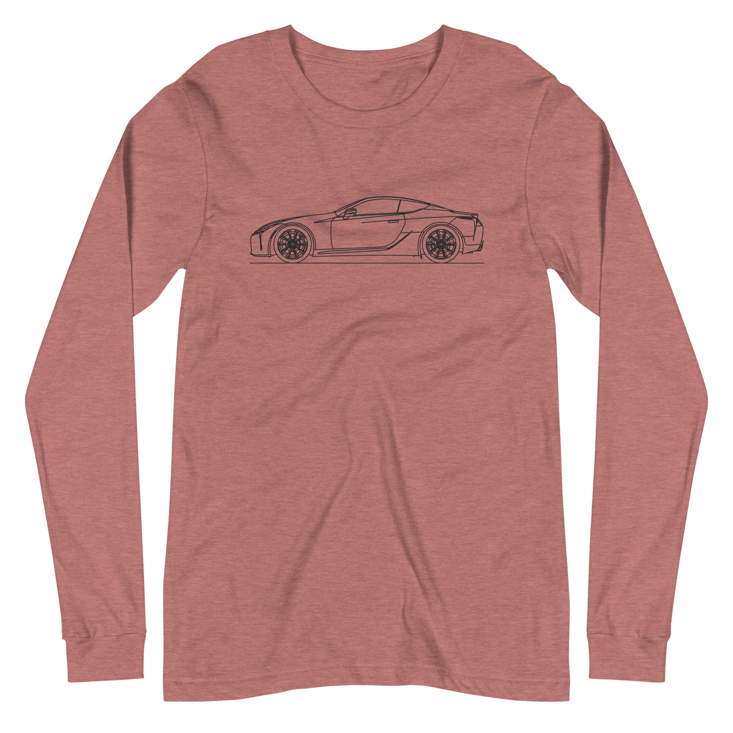 Lexus LC500 long sleeve shirt in mauve