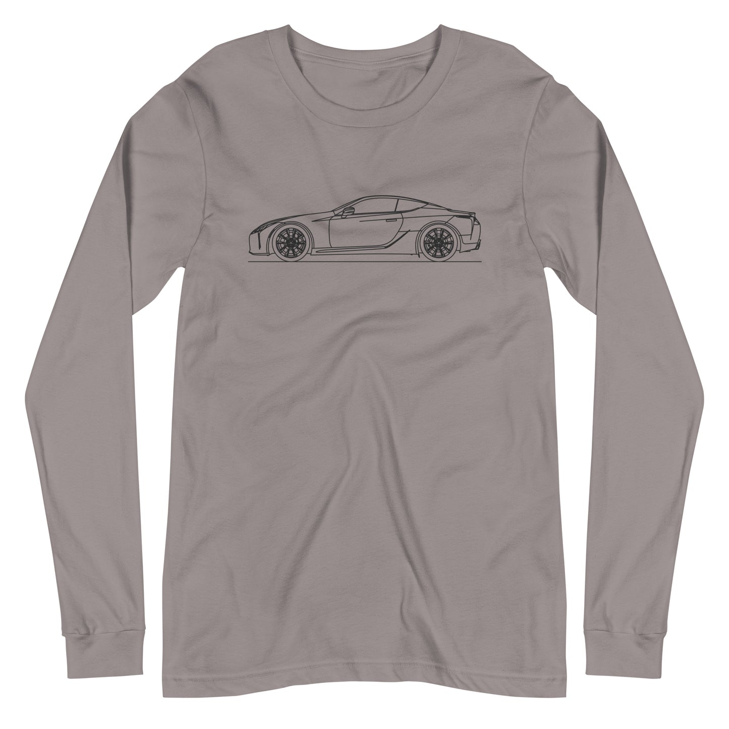 Unisex long sleeve shirt featuring Lexus LC500 design