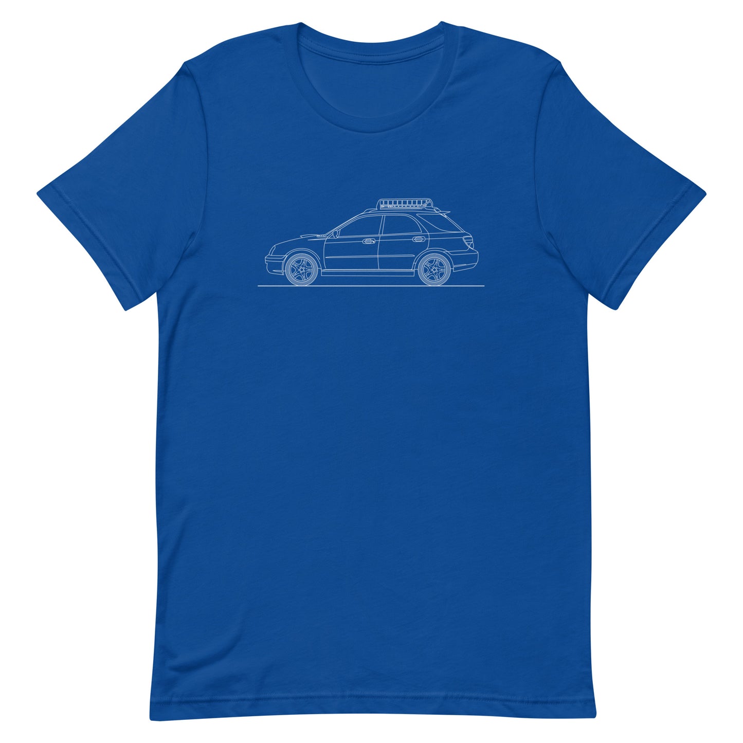 Unisex Subaru WRX Blobeye t-shirt in blue